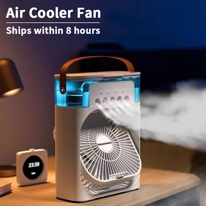 Office Lighting Decor - 3 In 1 Mini Air Conditioner