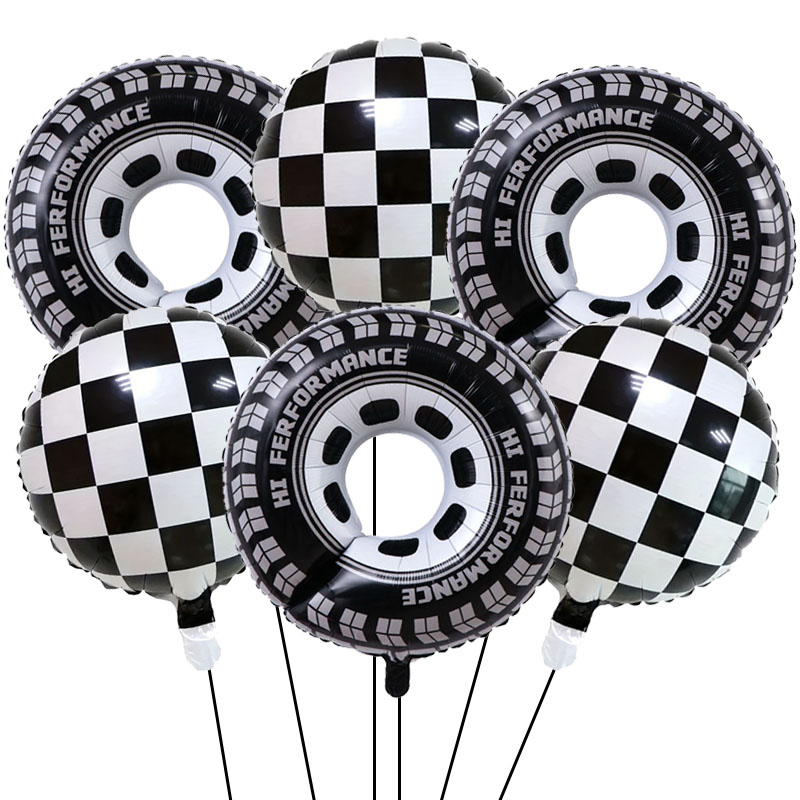 Lighting Mcqueen Birthday Decor - Racing Car Birthday Party Decoration 6pcs