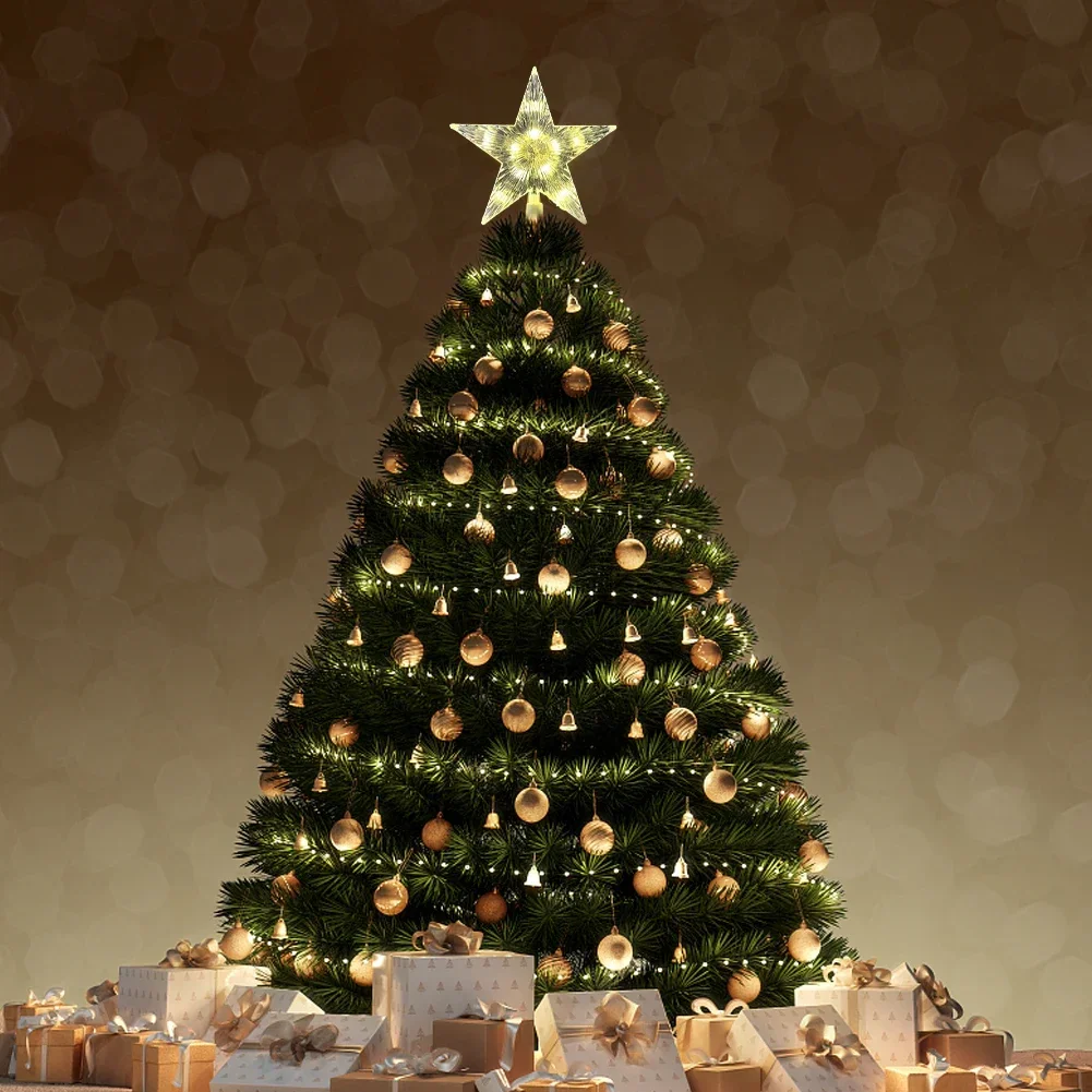 15CM LED Christmas Tree Orname - Home Decor Lighting Tree ulasan dan harga