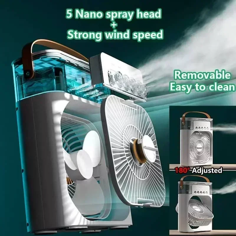 3 In 1 Mini Air Conditioner Ho - Office Lighting Decor ulasan dan harga
