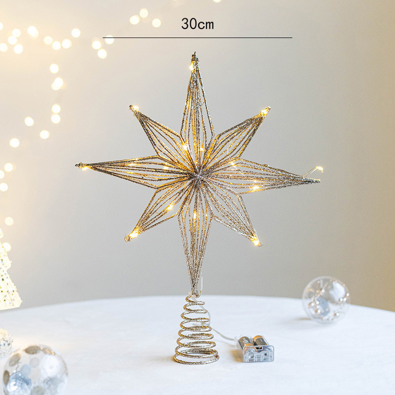 30cm Led Star Christmas Tree T - Home Decor Lighting Tree ulasan dan harga