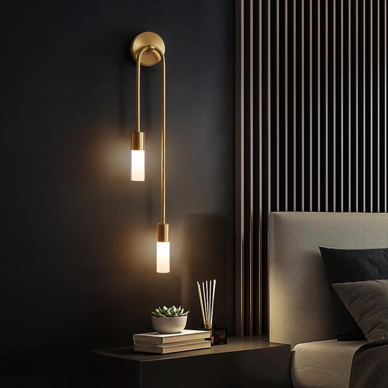 Retro Background Living Room A - Lighting Decor Bedroom ulasan dan harga