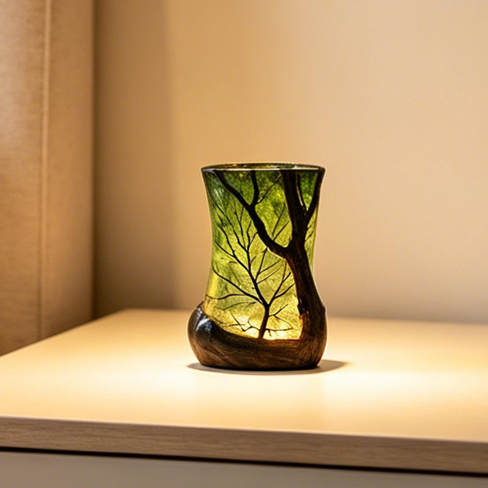 Bedside Table Lamp Forest Nigh - Lighting Decor Bedroom ulasan dan harga