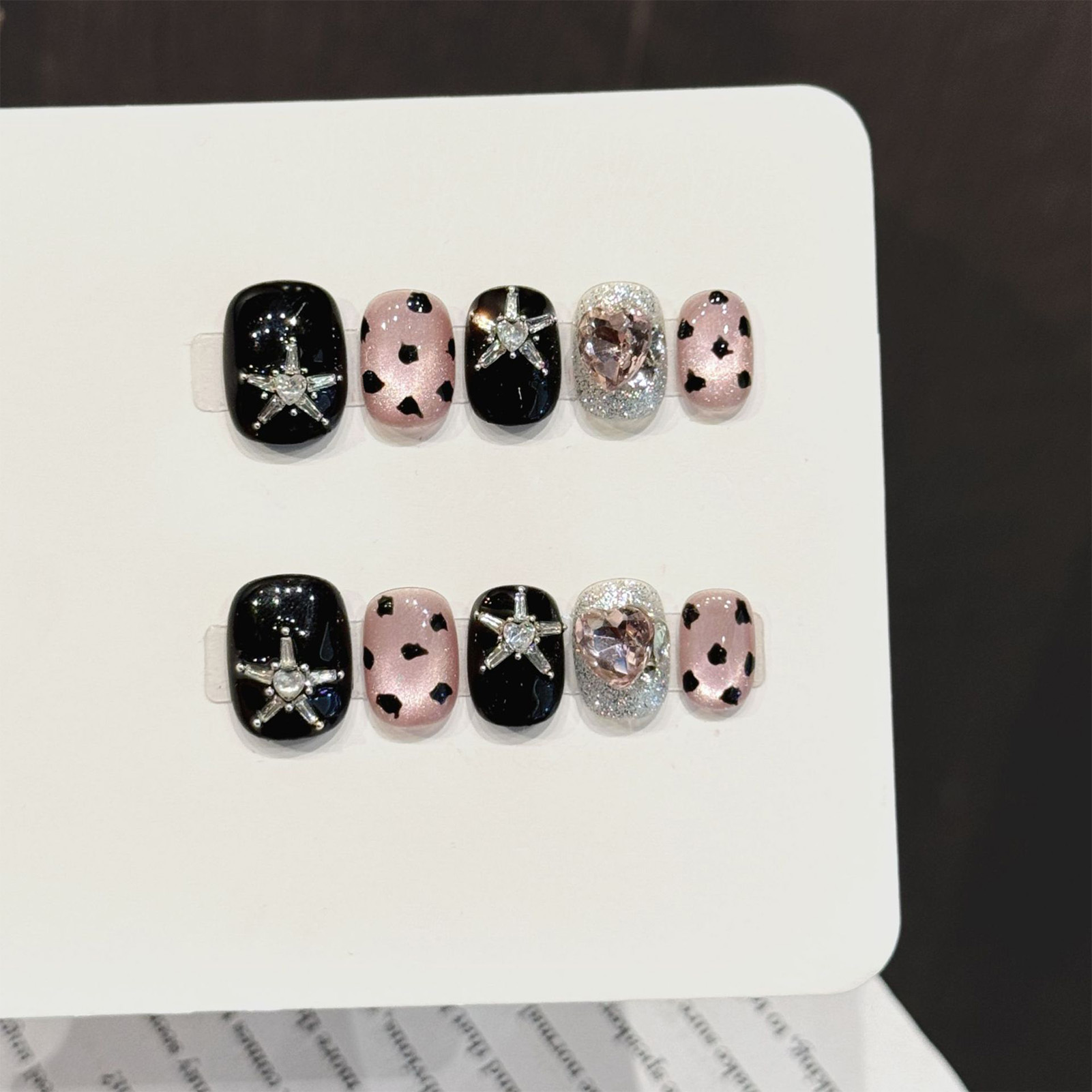 Handmade Light Luxury Press on - Office Lighting Decor ulasan dan harga