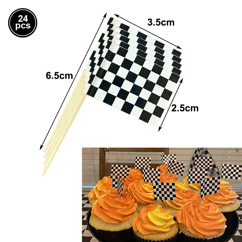 Wheel Racing Car Party Cake De - Lighting Mcqueen Birthday Decor ulasan dan harga