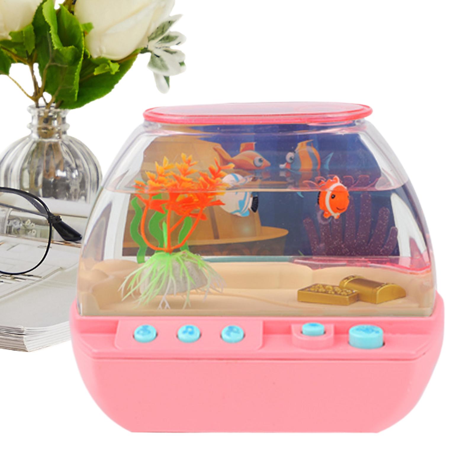 Toy Fish Tank Home Decoration  - Lighting Decor Bedroom ulasan dan harga