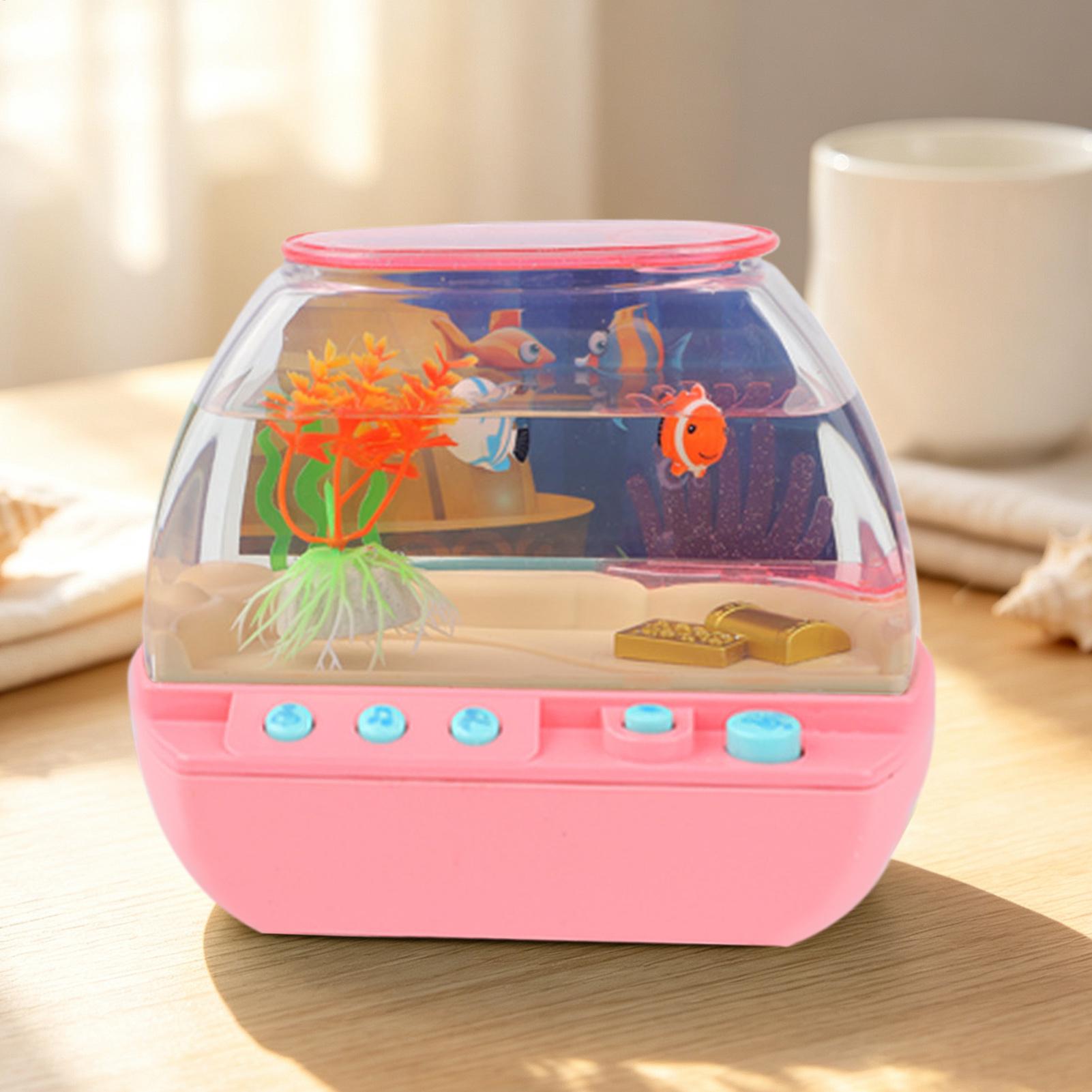 Toy Fish Tank Home Decoration  - Lighting Decor Bedroom ulasan dan harga
