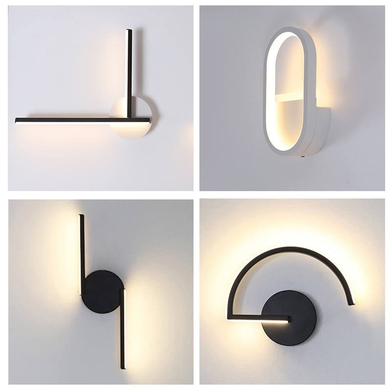 Modern Nordic LED Wall Lamp, M - Lighting Decor Bedroom ulasan dan harga