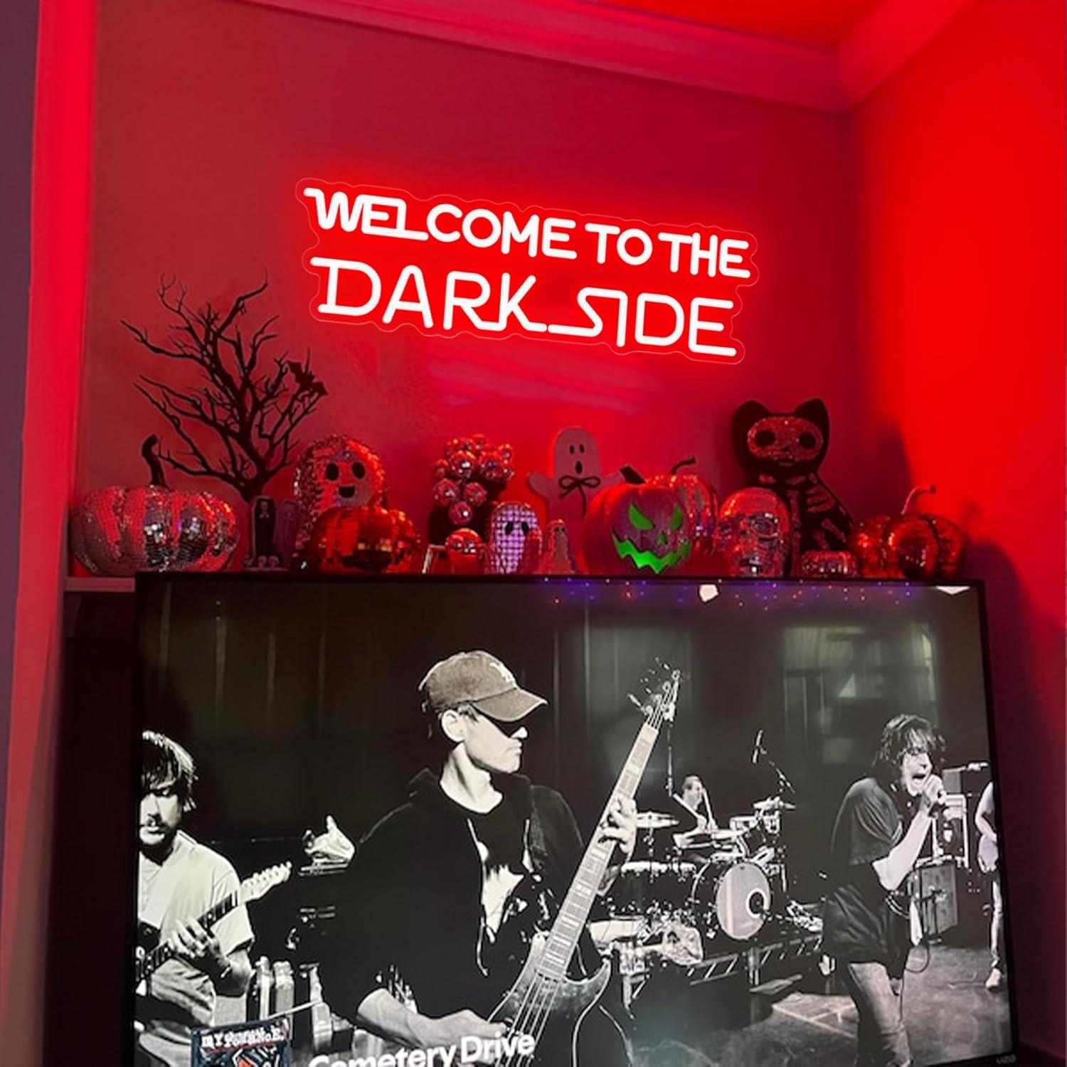Welcome to the Dark Side Neon  - Room Lighting Bedroom Decor ulasan dan harga