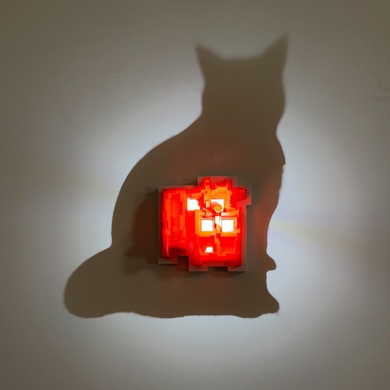 Dropshipping 3D Light Shadow N - Lighting Decor Bedroom ulasan dan harga