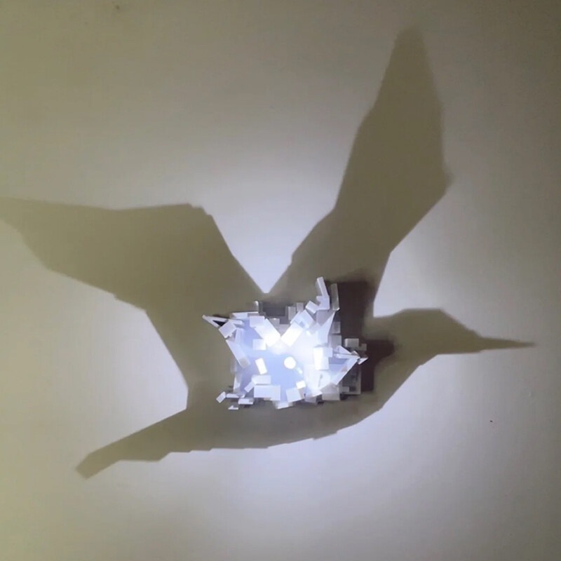 Dropshipping 3D Light Shadow N - Lighting Decor Bedroom ulasan dan harga