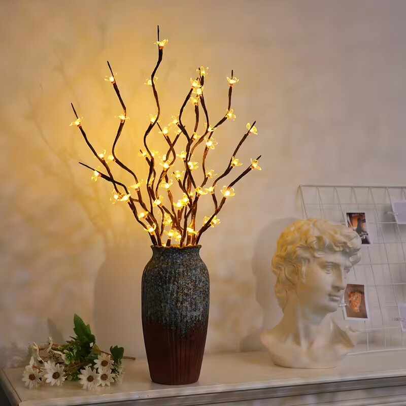 1/2PC 20LED Cherry Blossom Tre - Home Decor Lighting Tree ulasan dan harga