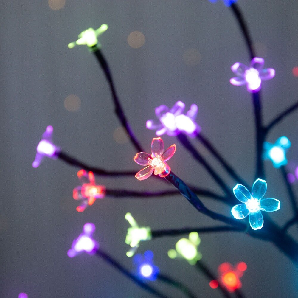 1/2PC 20LED Cherry Blossom Tre - Home Decor Lighting Tree ulasan dan harga