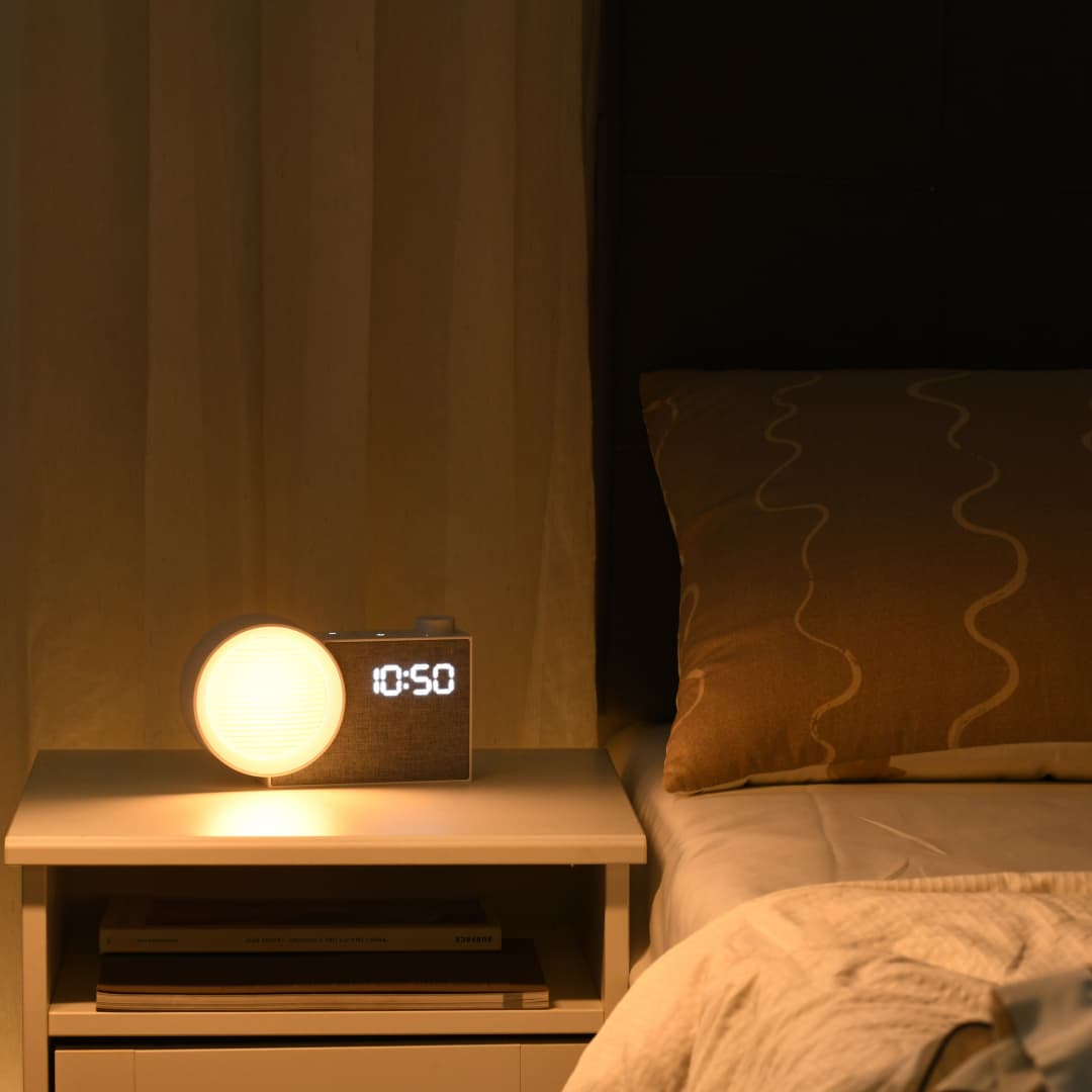 WILIT LED Night Light Alarm Cl - Lighting Decor Bedroom ulasan dan harga