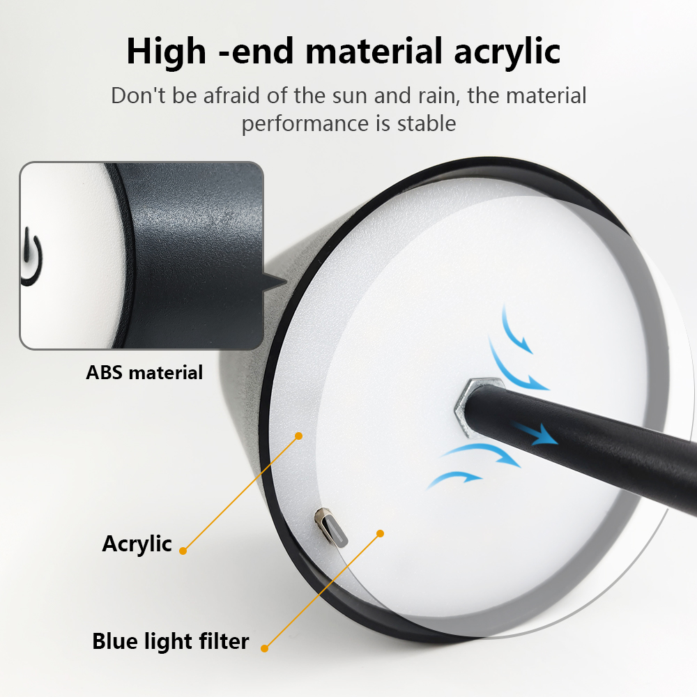 LED Rechargeable Desk Light Wi - Lighting Decor Bedroom ulasan dan harga